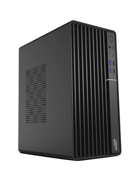 934011-MLA86979143254_072025,Gabinete Kit Tm50 600w Fan X1 Mesh Black Sentey Color Negro