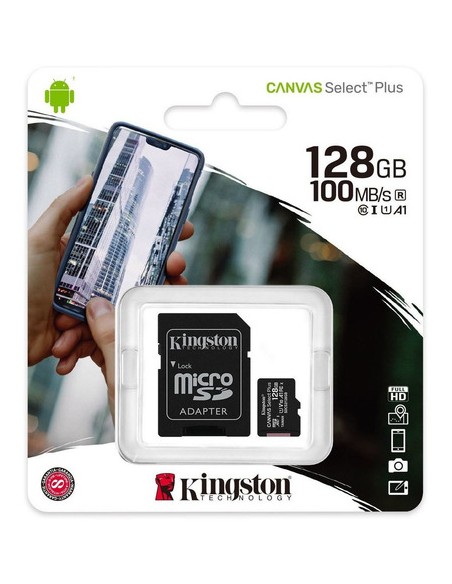 715716-MLA84846969987_052025,Kingston Canvas Sdcs2/128gb Tarjeta De Memoria Clase 10 128gb