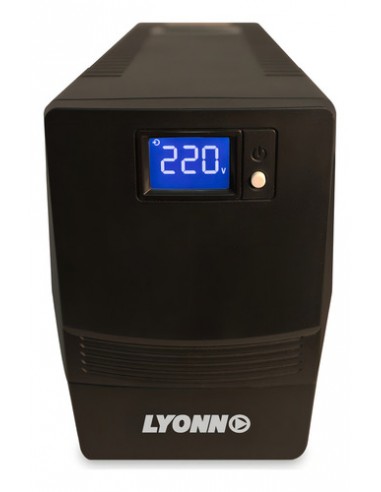 779905-MLA91516772538_092025,Ups Estabilizador 500va / 300w Lyonn Display Lcd 4 Salidas Color Negro 779905-MLA91516772538_092025,Ups Estabilizador 500va / 300w Lyonn Display Lcd 4 Salidas Color Negro