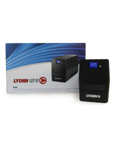 652653-MLA84650664607_052025,Ups Estabilizador 500va / 300w Lyonn Display Lcd 4 Salidas Color Negro 652653-MLA84650664607_052025,Ups Estabilizador 500va / 300w Lyonn Display Lcd 4 Salidas Color Negro