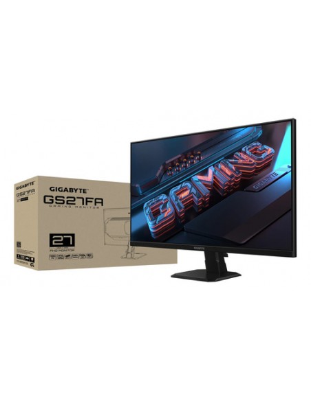 903142-MLA84196870187_042025,Monitor Gamer Gigabyte Gs27fa 27 180hz Full Hd Garantia Negro
