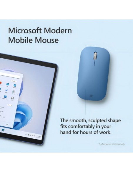 914964-MLA92562136603_092025,Mouse Microsoft 1679 Modern Mobile Bluetooth Óptico Color Sapphire