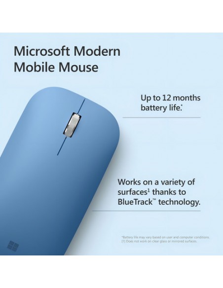 873977-MLA92156464852_092025,Mouse Microsoft 1679 Modern Mobile Bluetooth Óptico Color Sapphire