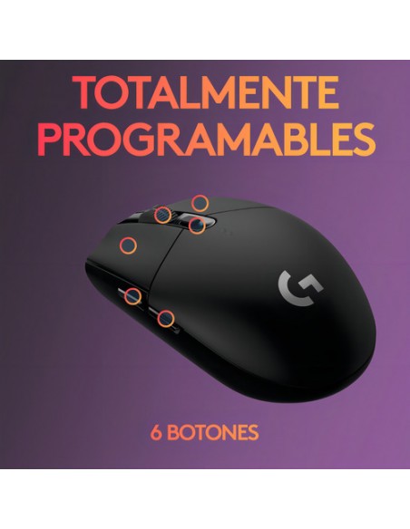 670190-MLA91930176923_092025,Mouse Gamer Inalámbrico Logitech G Serie Lightspeed G305 Black