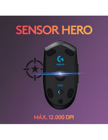 821246-MLA91531381948_092025,Mouse Gamer Inalámbrico Logitech G Serie Lightspeed G305 Black 821246-MLA91531381948_092025,Mouse Gamer Inalámbrico Logitech G Serie Lightspeed G305 Black