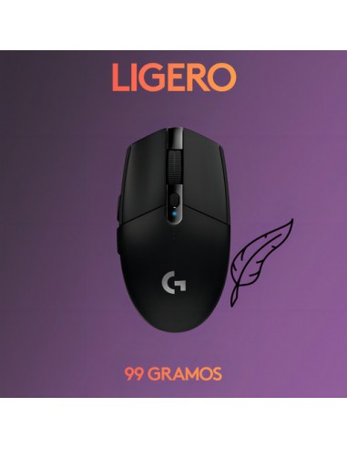 903873-MLA91930187087_092025,Mouse Gamer Inalámbrico Logitech G Serie Lightspeed G305 Black 903873-MLA91930187087_092025,Mouse Gamer Inalámbrico Logitech G Serie Lightspeed G305 Black