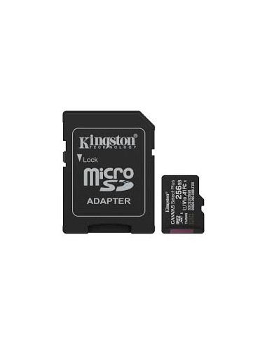 MICRO SD 256GB KINGSTON C/ ADAPT...