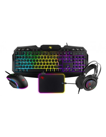 658926-MLA91036889845_082025,Combo Gamer Sentey Gs-5850 Auricular Teclado Mouse Pad Rgb Negro