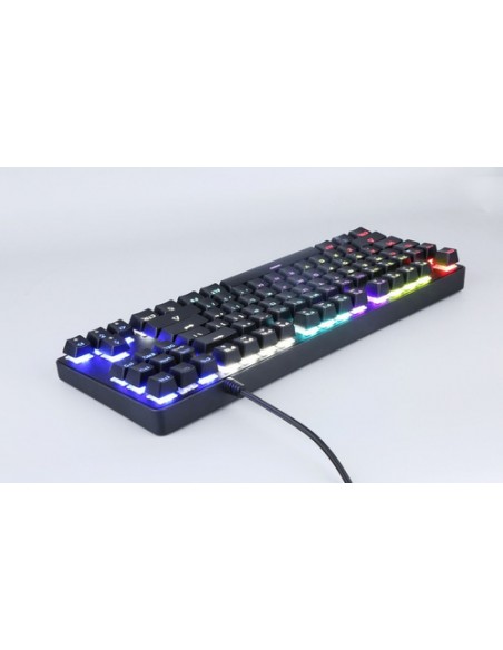 757599-MLU70045241864_062023,Teclado Gamer Sentey Qwerty Mecanico Rgb Negro Garantia Negro Español