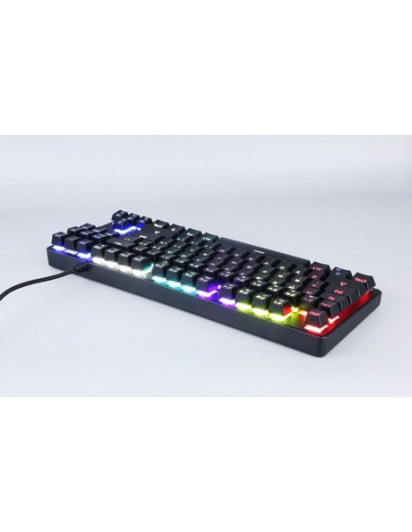 805370-MLU70065189815_062023,Teclado Gamer Sentey Qwerty Mecanico Rgb Negro Garantia Negro Español