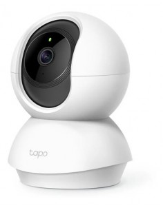 962333-MLA46193283496_052021,Camara Ip Vigilancia Tp Link C200 Motorizada Infraroja Blanco