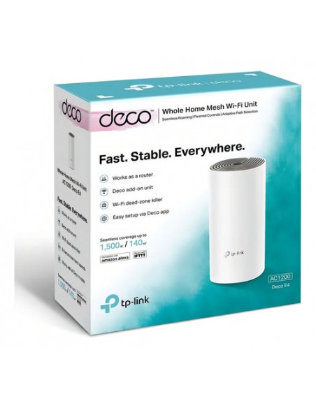 787651-MLA99508959892_112025,Sistema Wi-fi Mesh Access Point Tp-link Deco E4 1-pack Para Toda La Casa Ac1200