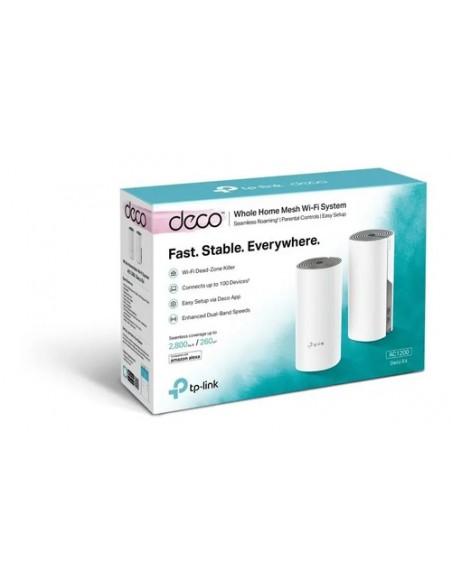 707515-MLA99937163285_112025,Access Point Tp-link Deco E4 2-pack Mesh Wi-fi 5 Ac1200