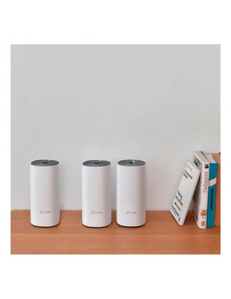 635748-MLA91956676473_092025,Sistema Wi-fi Mesh Access Point Tp-link Deco E4 Para Toda La Casa Ac1200 (3-pack)