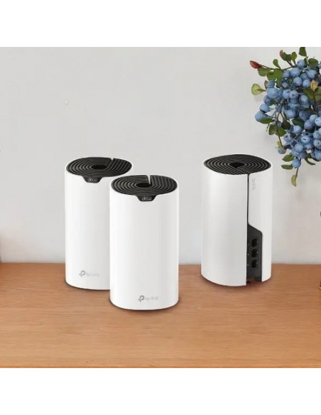 758080-MLU72636576857_112023,Sistema Wi-fi Tp Link Deco S7 Pack 3 Mesh Doble Banda Ac1900