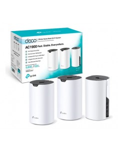 721371-MLU72636556871_112023,Sistema Wi-fi Tp Link Deco S7 Pack 3 Mesh Doble Banda Ac1900