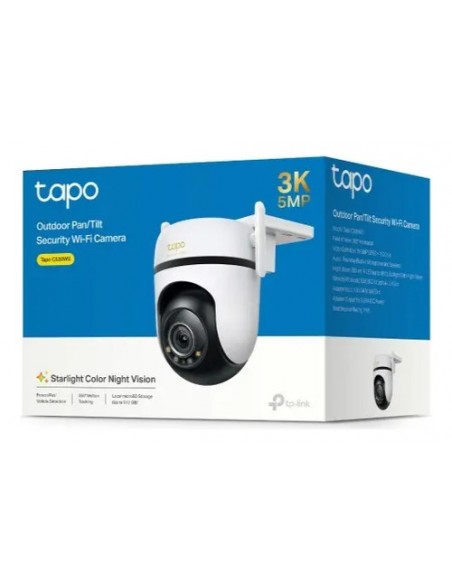 726638-MLA99570746778_122025,Camara De Seguridad Wifi Tp-link Tapo C530ws 360° 3k 5mp Exterior Con Lluvia Blanco