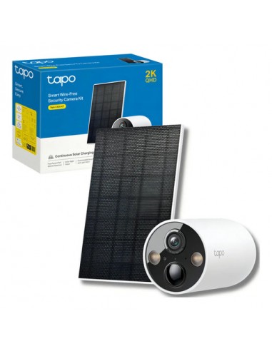 755387-MLA80151821751_102024,Camara Seguridad Tp-link Tapo C425 + Panel Solar Tp-link Blanco