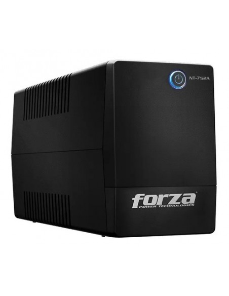 650373-MLA47532316285_092021,Ups + Estabilizador Forza Nt-752a 750va/375w 4 Tomas Negro