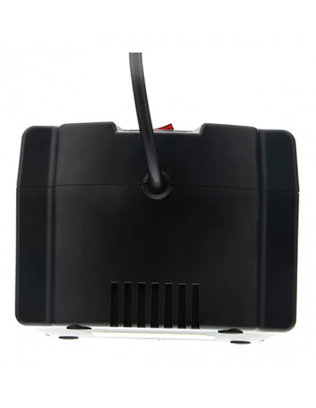 905710-MLA93499038773_092025,Estabilizador De Tension Forza Fvr-1602a 1600va Garantia Negro