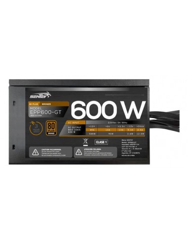 752079-MLA110748544162_052026,Fuente Sentey Epp600-gt 600w 80 Plus Bronze Garantia Negro