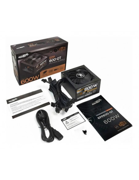 936780-MLA110475543893_042026,Fuente Sentey Epp600-gt 600w 80 Plus Bronze Garantia Negro