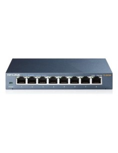 879778-MLA110316815265_042026,Switch Tp-link Tl-sg108 10/100/1000 8 Port Metalico Garantia