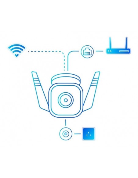 666229-MLA46796950260_072021,Cámara Wifi Tp Link Tapo C310 Hd 1080p Exteriores Seguridad