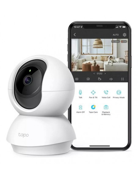851988-MLU69900273134_062023,Camara Wifi Tp-link Tapo C210 2k Nuevo Modelo Garantia Blanc