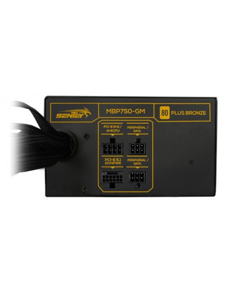 819201-MLA88457356577_072025,Fuente 750w Sentey Mbp750-gm Atx 3.1 Semi Modular 80 Plus Color Negro